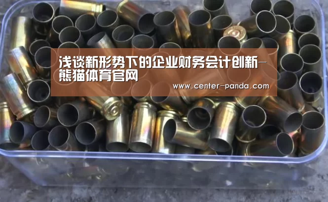 浅谈新形势下的企业财务会计创新-熊猫体育官网(图3) 熊猫体育app